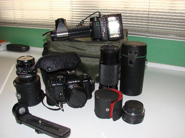 Vendo equipo de fotografia yasica