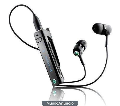 Sony Ericsson MW600, 10 m, 32 Ohmio, 9 mm, dinámico, 3.5 mm, enganchable