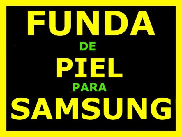 FUNDA DE PIEL PARA SAMSUNG i900 omnia