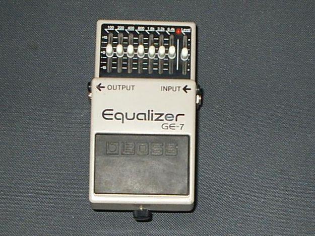 Pedal Boss GE-7 Equalizer por 60€