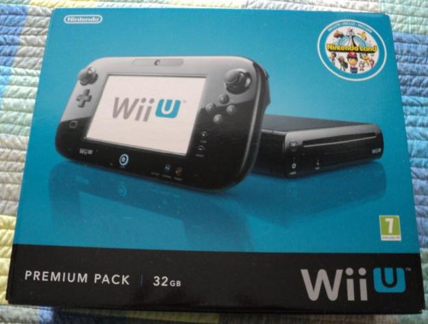 Wii-U Premium Negra 32 Gigas con Nintendo Land