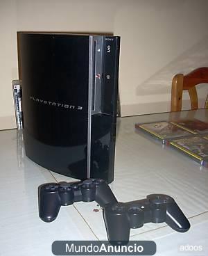 Vendo Playstation3(80Gb)+6Juegos+2Mandos por desuso