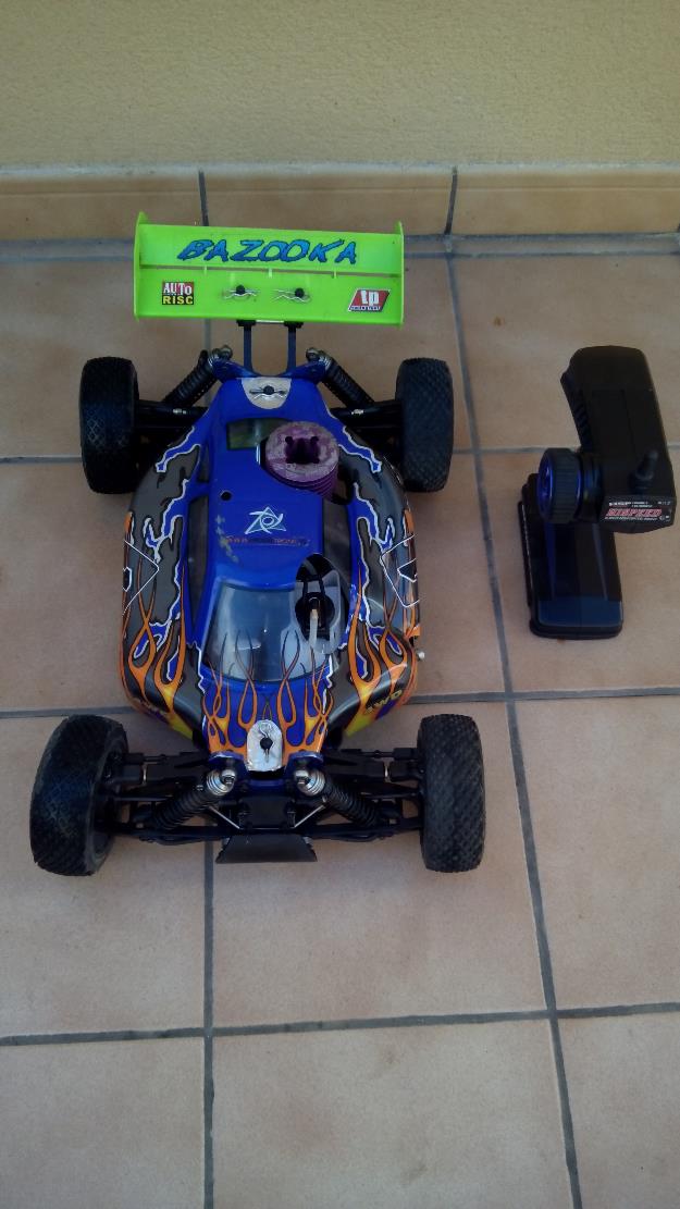 coche rc bazooka con motor novarosi