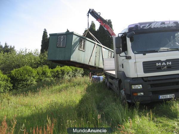 Vendo caseta 9m.X2.44m. en Asturias