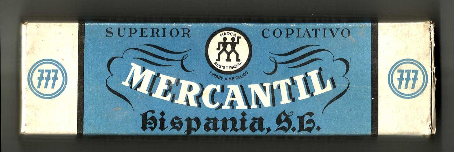 Caja lápices copiativo mercantil 777