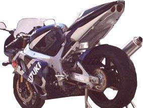 Eliminador guardabarros  Lant dupla Moto Suzuki Srad 1000 01/03