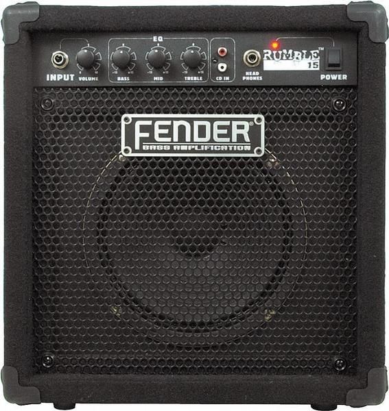 AMPLIFICADOR DE BAJO FENDER RUMBLE 15 W NUEVO!