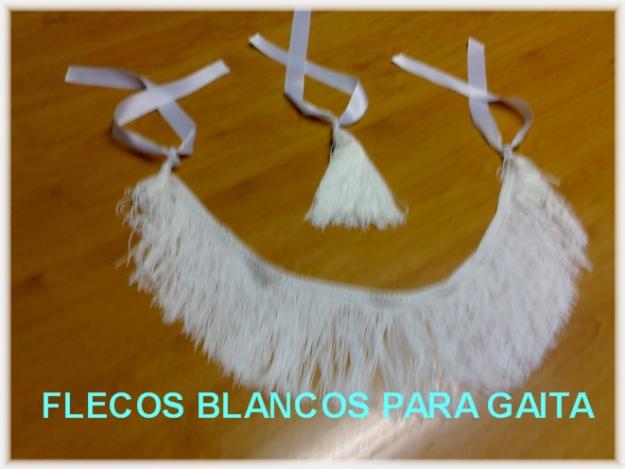 VENDO FLECOS BLANCOS PARA RONCO DE GAITA