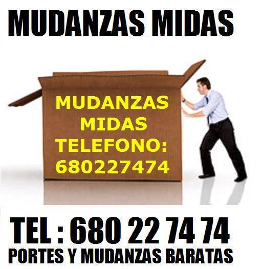 Mudanzas economicas madrid/680 22 74 74/mudanzas con experiencia