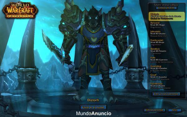 Vendo mi Cuento del WOW Cataclysm