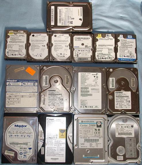 CASI DE REGALO MEMORIAS DISCOS DUROS 3.5 IDE_SCSI, HD 2.5 SATA TODO POR 100€ MADRID