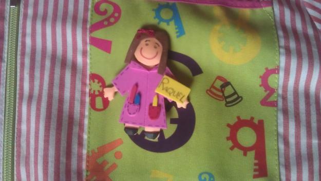 Broches de profesiones con goma eva