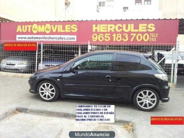 Peugeot 206 1.6 XS ACEPTO  CAMBIO Y COMPR