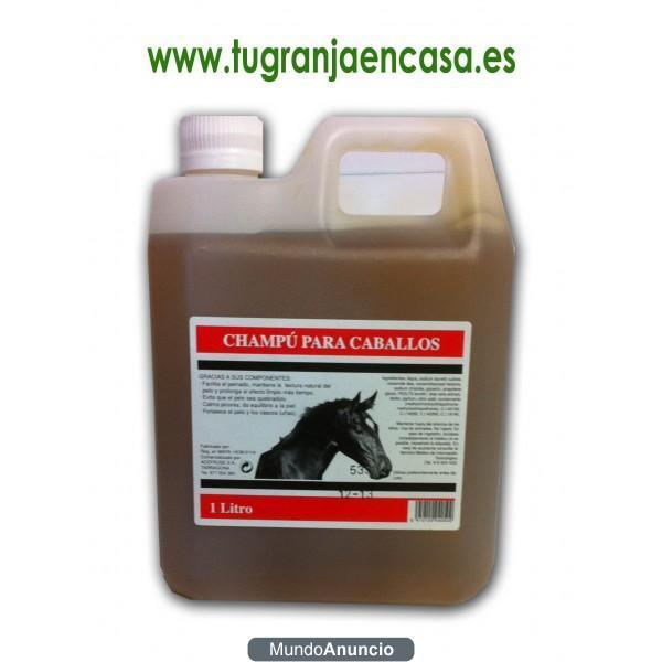 Champú de caballo para personas