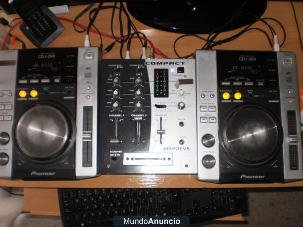 Pareja Pioneer Cdj -200