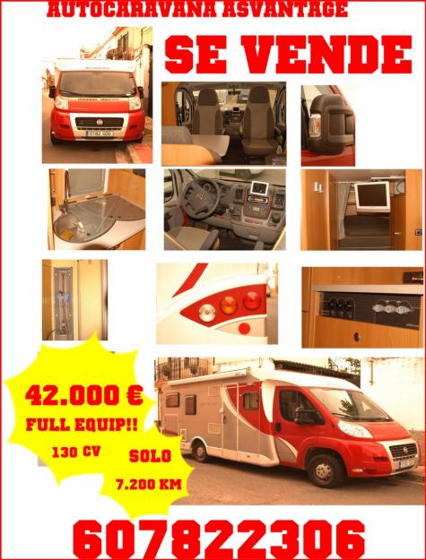 Se vende autocaravana dthleffs advantage