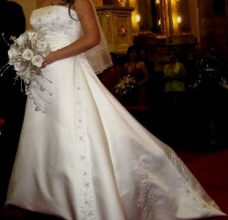 vestido de novia muy economico