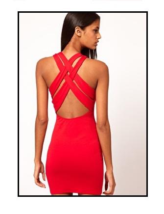 Vestido rojo sin estrenar 9 euros