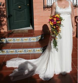 Vestido de novia Pronovias modelo Carla de segunda mano