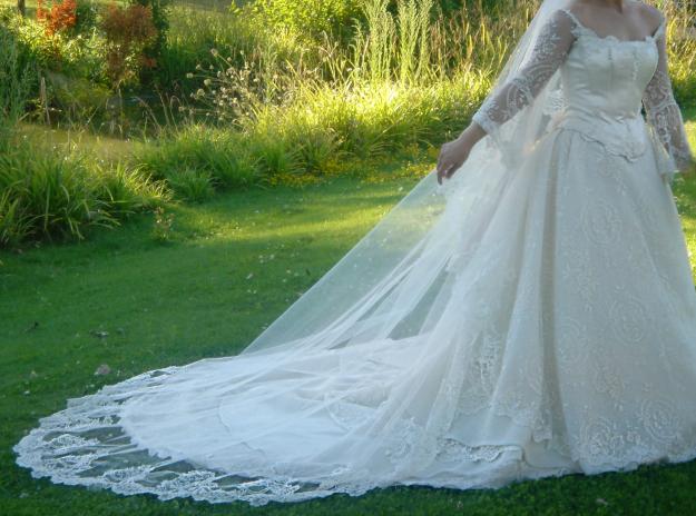 Vestido de novia estilo romántico