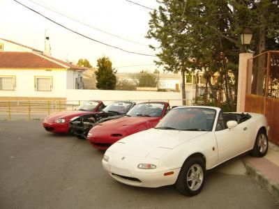 Mazda miata mx5 ''se vende solo por piezas''