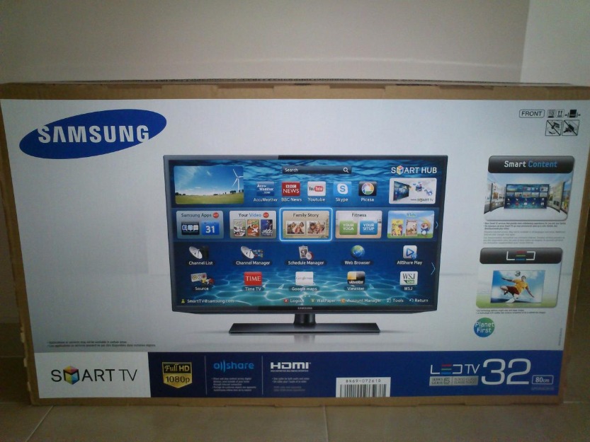 Tv led samsung - ue32eh5300w nueva