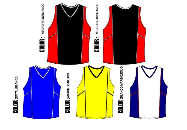 Equipaciones de futbol baloncesto