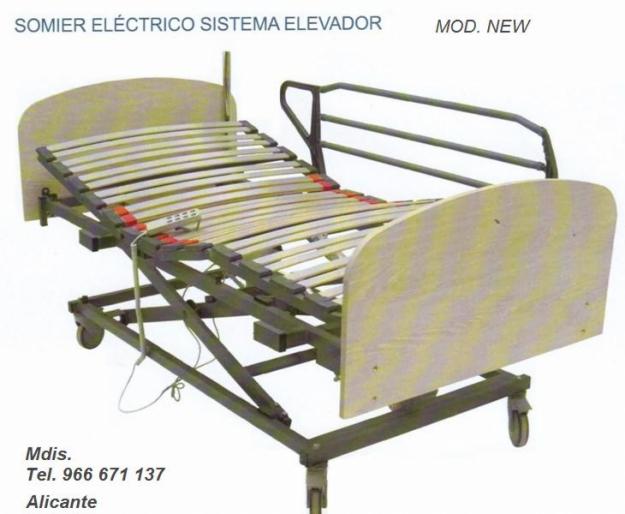 CAMA ARTICULADA ELECTRICA ELEVABLE