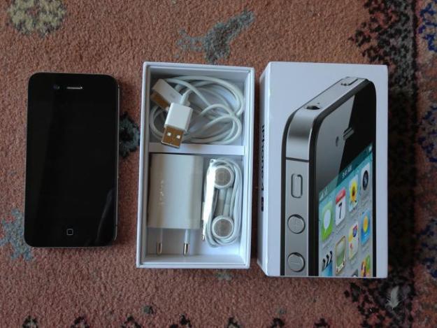 Iphone 4s negro, 16 gb, sin uso.