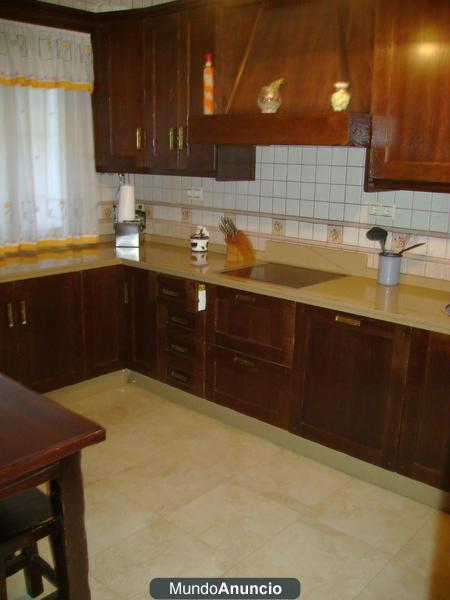 vendo dormitorio y cocina rustica