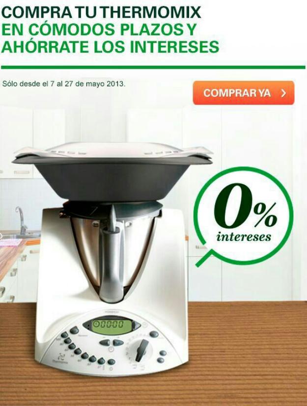 thermomix TM31 nueva con 2 años de garantia