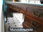 mueble antiguo de oficina -mesa escritorio con llave (EIXAMPLE)