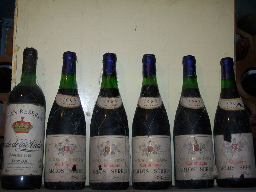 Lote Vinos Gran Reserva 1964