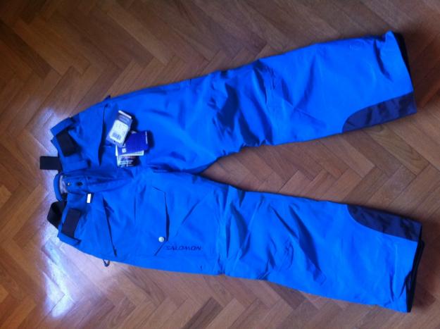 Vendo pantalon esqui salomon azul