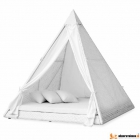 Cama de exterior Pirámide 222x222x238 cm - mejor precio | unprecio.es