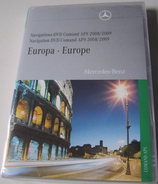 DVD NAVEGACION ORIGINAL MERCEDES COMAND