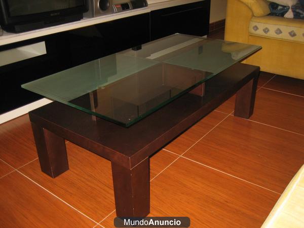 MESA SALON MADERA MACIZA - 35 €