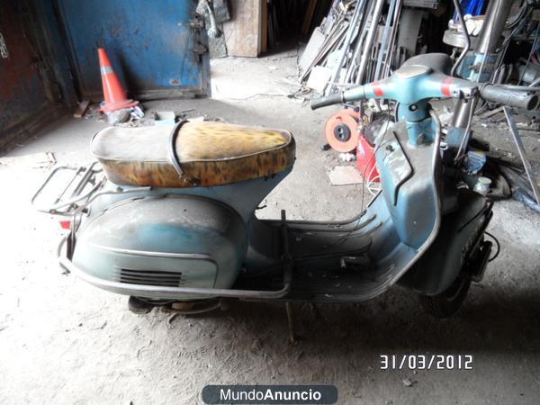 Vespa Sprint 150 año 1965 para restaurar