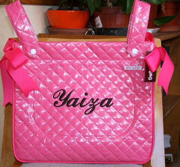 Talega bolso bebé personalizado