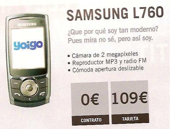 samsung L760