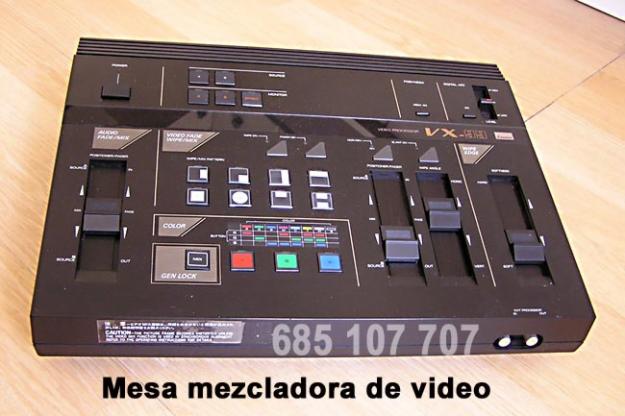 Mesa de mezclas mezcladora de video VX-99