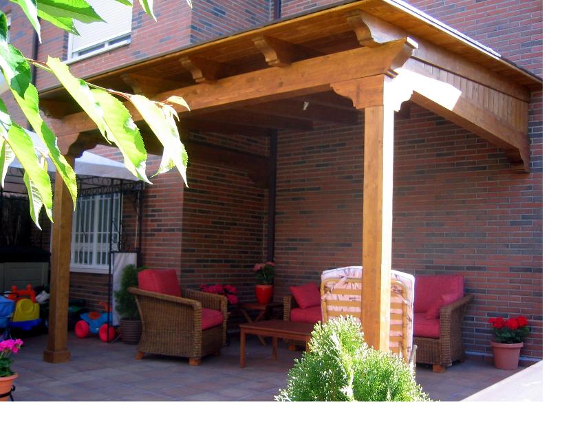 Pergolas, porches, celosías