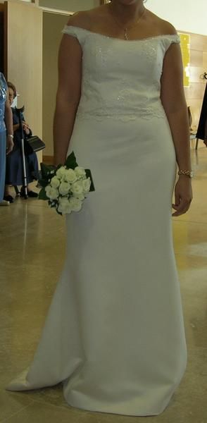 Vestido de novia comprado en Madrid 650