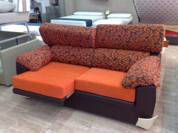 Sofa 3 y 2 plazas NUEVO, extraible y reclinable  599 tela a escoger