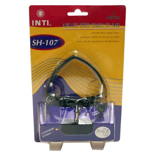 Auricular Inti Sh-107 Plegable Con Funda