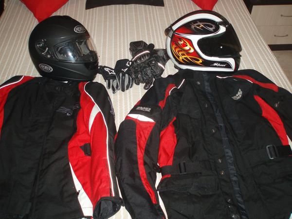 chaquetas moto