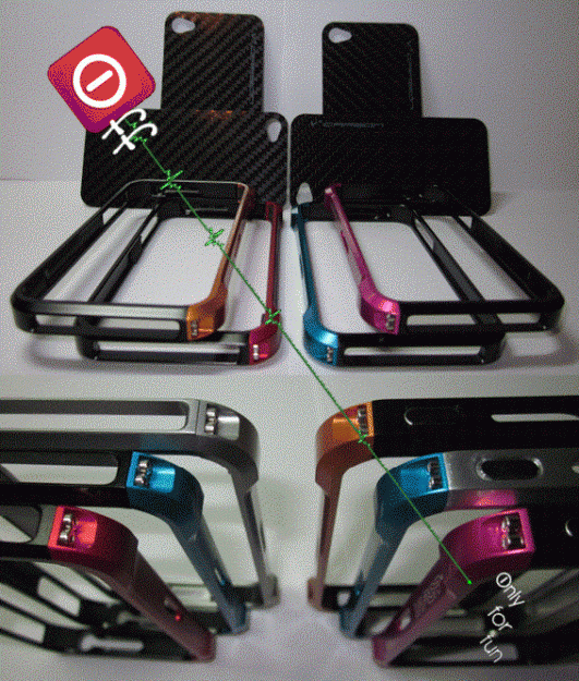 Iphone ELEMENT CASE VAPOR 4 funda