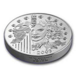 Moneda de Francia 50 Euros de Plata 2003 ------- 1 Kg de PLATA ------------- CALIDAD PROOF