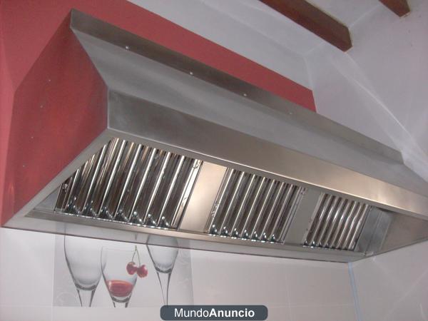 campana industrial inox.