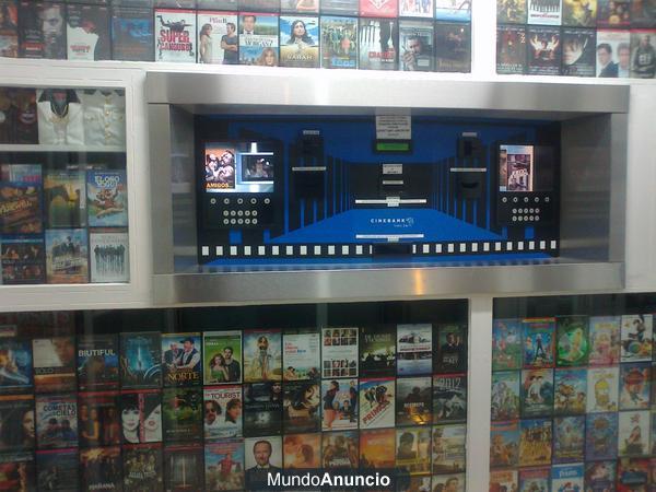 VENDO PELICULAS Y REGALO VIDEOCAJERO CINEBANK